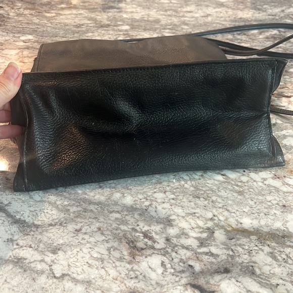 Leather purse with feathers and crystals - Picture 9 of 10